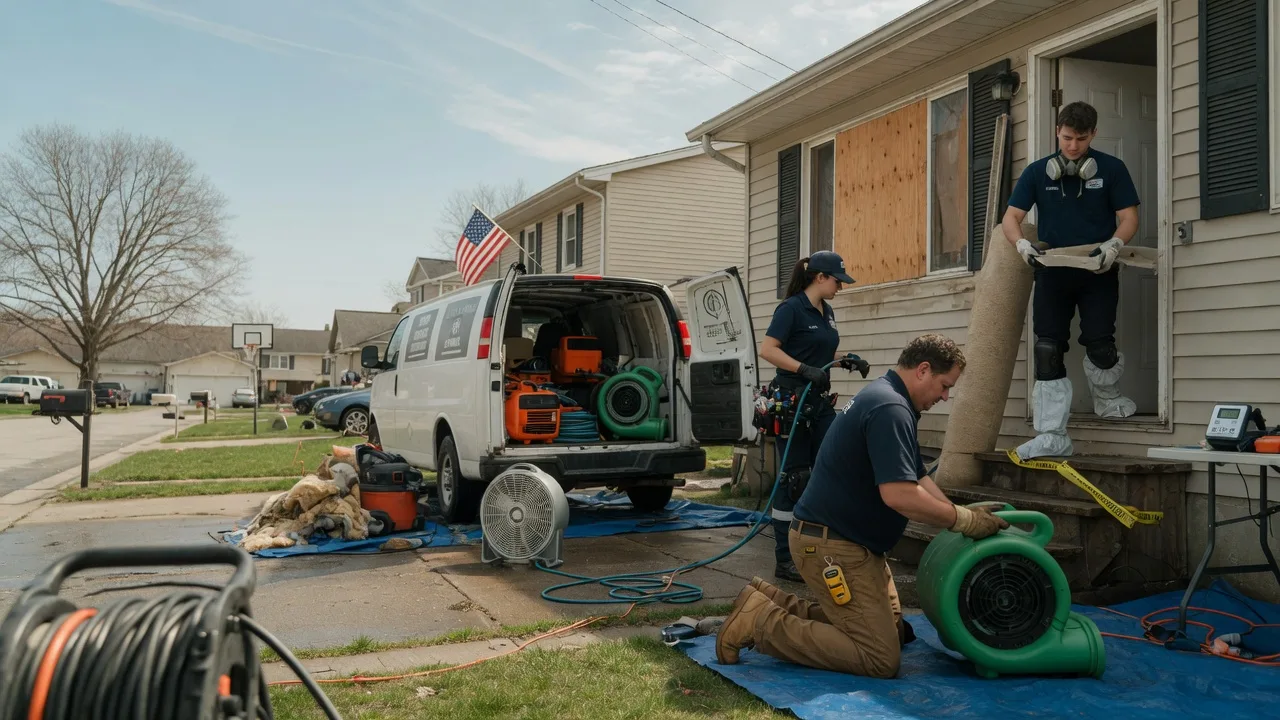 Water Damage Restoration in Yorktown, AR near me